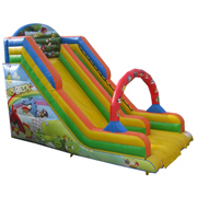 big inflatable slide